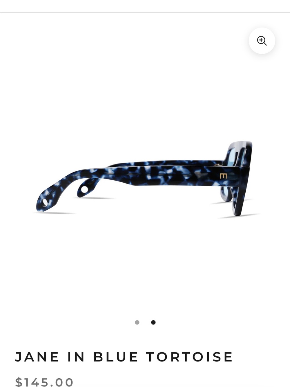 Elisa Johnson Jane Blue Tortoise Women's Sunglasses
